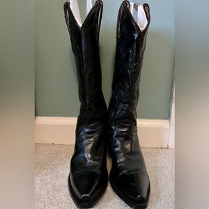 Dan Post women’s Cowboy Boots Classic Western Style DP3200 black patent leather